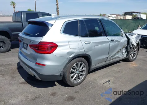 2018 BMW X3 xDrive30I из США, поврежденный, VIN 5UXTR9C55JLC83480